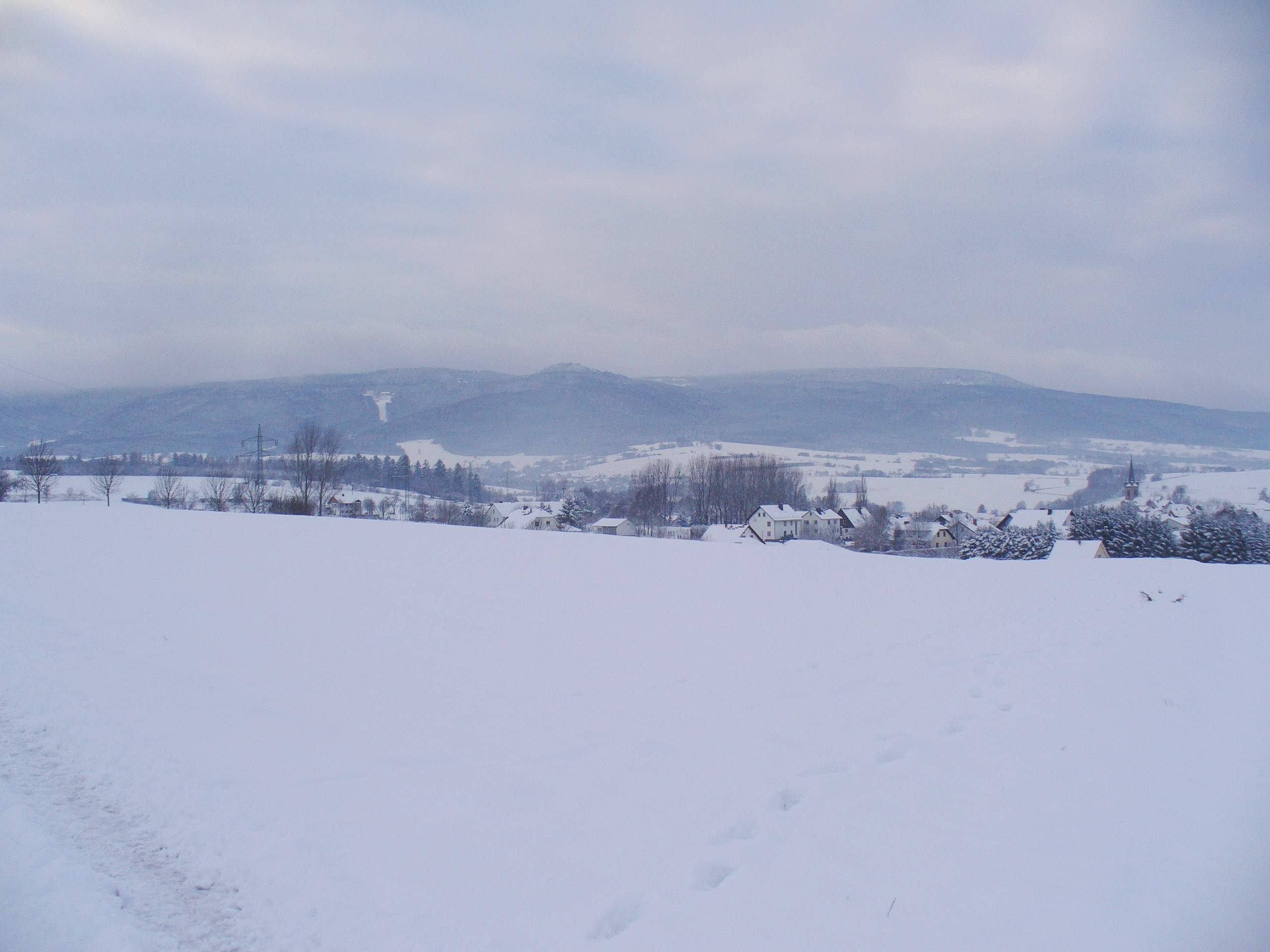 Abterode, Winter